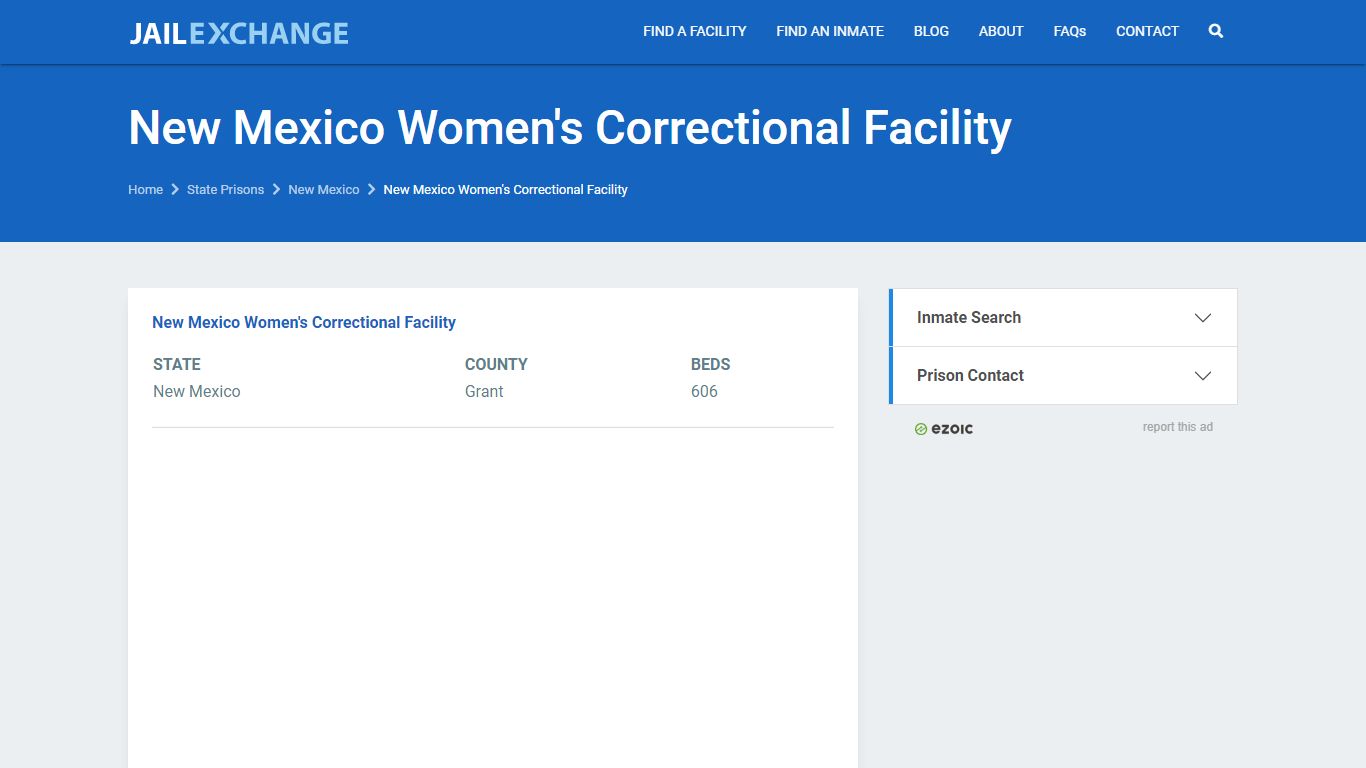New Mexico Women's Correctional Facility - JAIL EXCHANGE